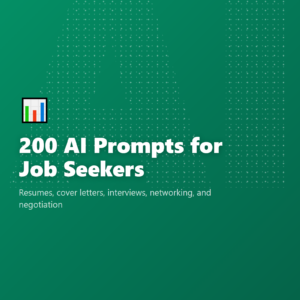 200 AI Prompts for Job Seekers