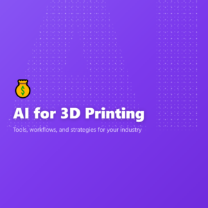 AI for 3D Printing