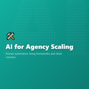 AI for Agency Scaling