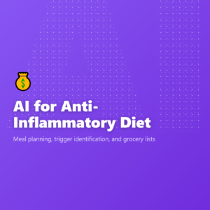AI for Anti-Inflammatory Diet