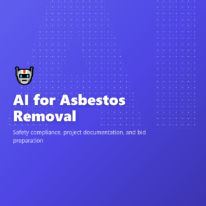 AI for Asbestos Removal