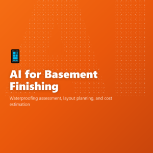 AI for Basement Finishing