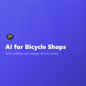 AI for Bicycle Shops