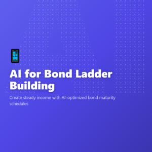AI for Bond Ladder Building