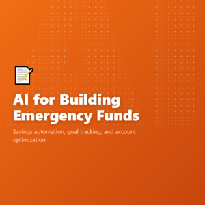 AI for Building Emergency Funds