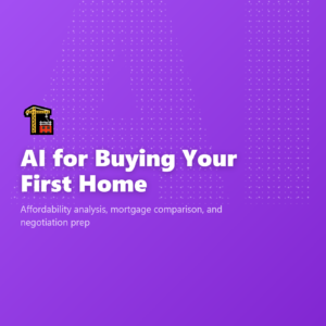 AI for Buying Your First Home