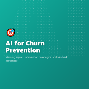 AI for Churn Prevention