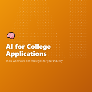 AI for College Applications