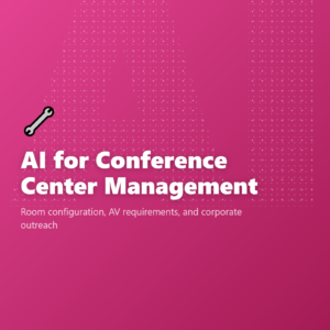 AI for Conference Center Management