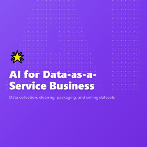 AI for Data-as-a-Service Business