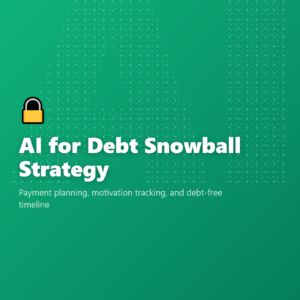AI for Debt Snowball Strategy