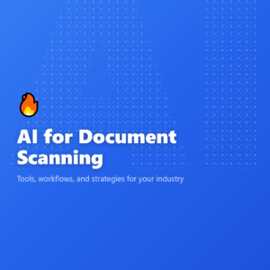 AI for Document Scanning