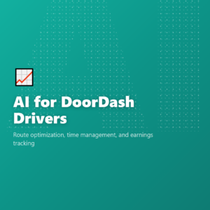 AI for DoorDash Drivers