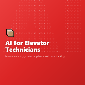 AI for Elevator Technicians