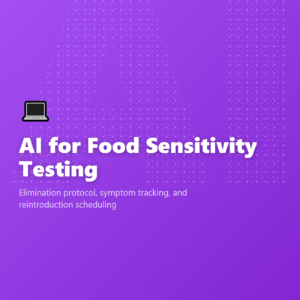 AI for Food Sensitivity Testing