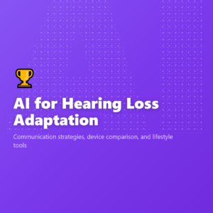 AI for Hearing Loss Adaptation