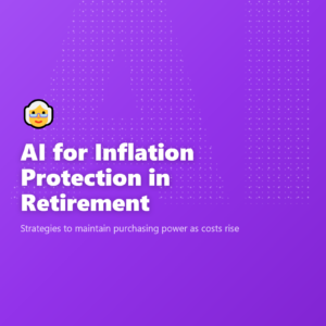AI for Inflation Protection in Retirement