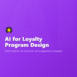 AI for Loyalty Program Design