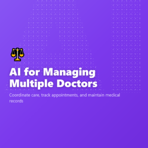 AI for Managing Multiple Doctors