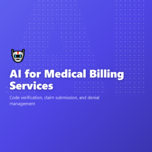 AI for Medical Billing Services