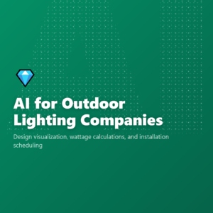 AI for Outdoor Lighting Companies