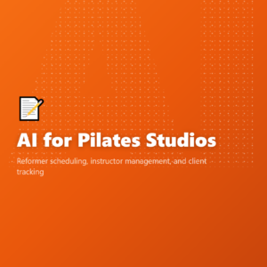 AI for Pilates Studios