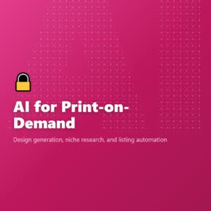 AI for Print-on-Demand