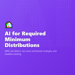AI for Required Minimum Distributions