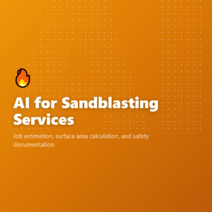 AI for Sandblasting Services