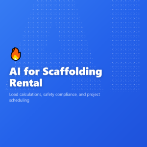 AI for Scaffolding Rental