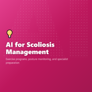 AI for Scoliosis Management