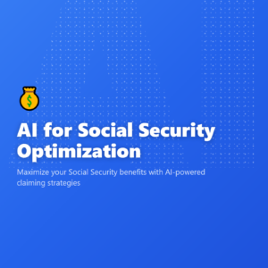 AI for Social Security Optimization