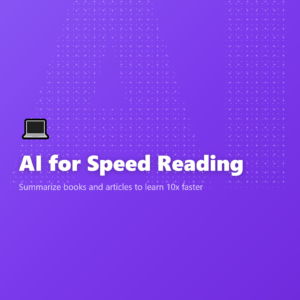 AI for Speed Reading