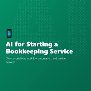 AI for Starting a Bookkeeping Service