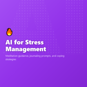 AI for Stress Management