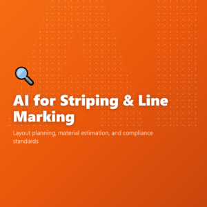 AI for Striping & Line Marking