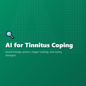 AI for Tinnitus Coping