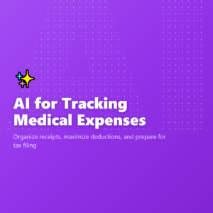 AI for Tracking Medical Expenses