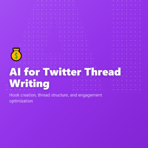 AI for Twitter Thread Writing
