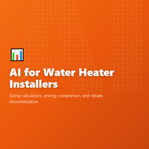 AI for Water Heater Installers