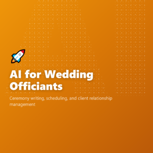 AI for Wedding Officiants