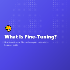 What Is Fine-Tuning?