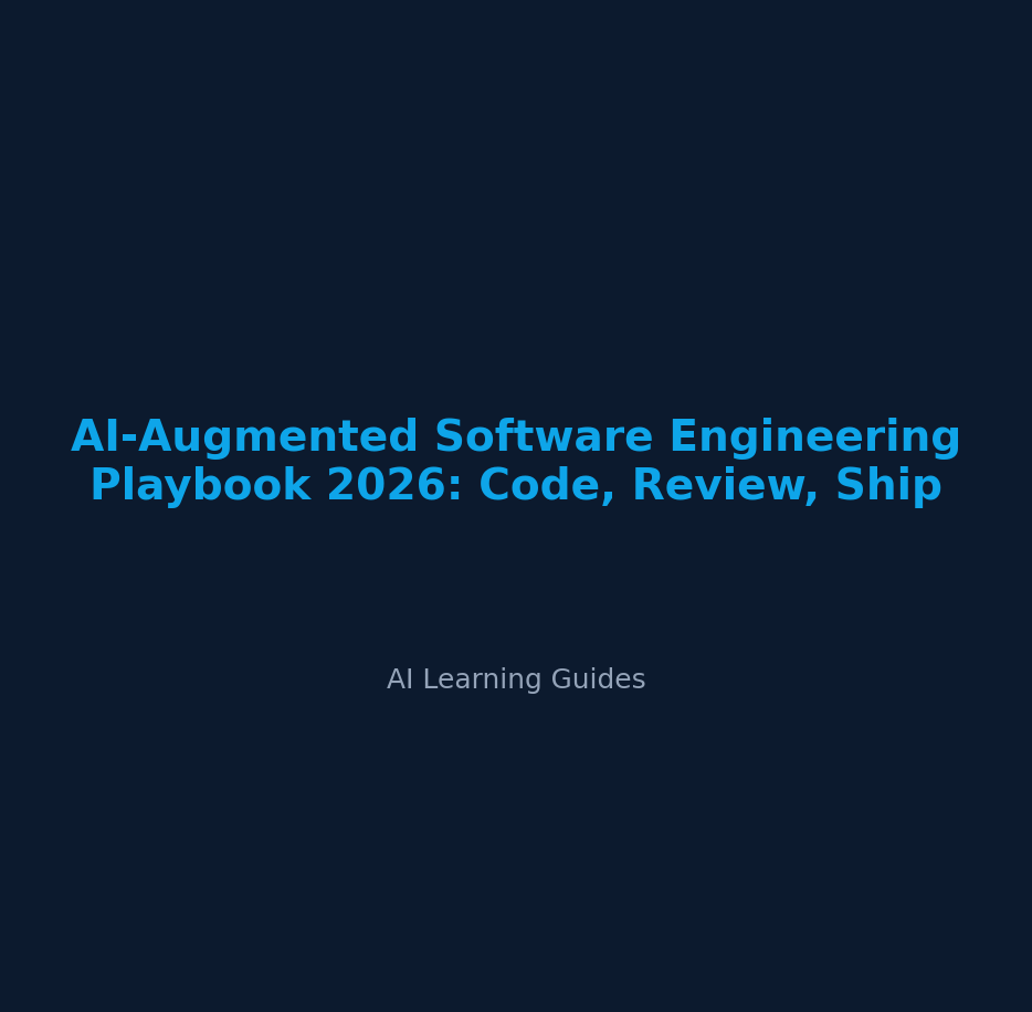 AI-Augmented Software Engineering Playbook 2026: Code, Review, Ship