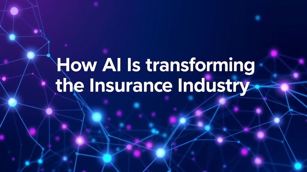 How AI Is Transforming the Insurance Industry