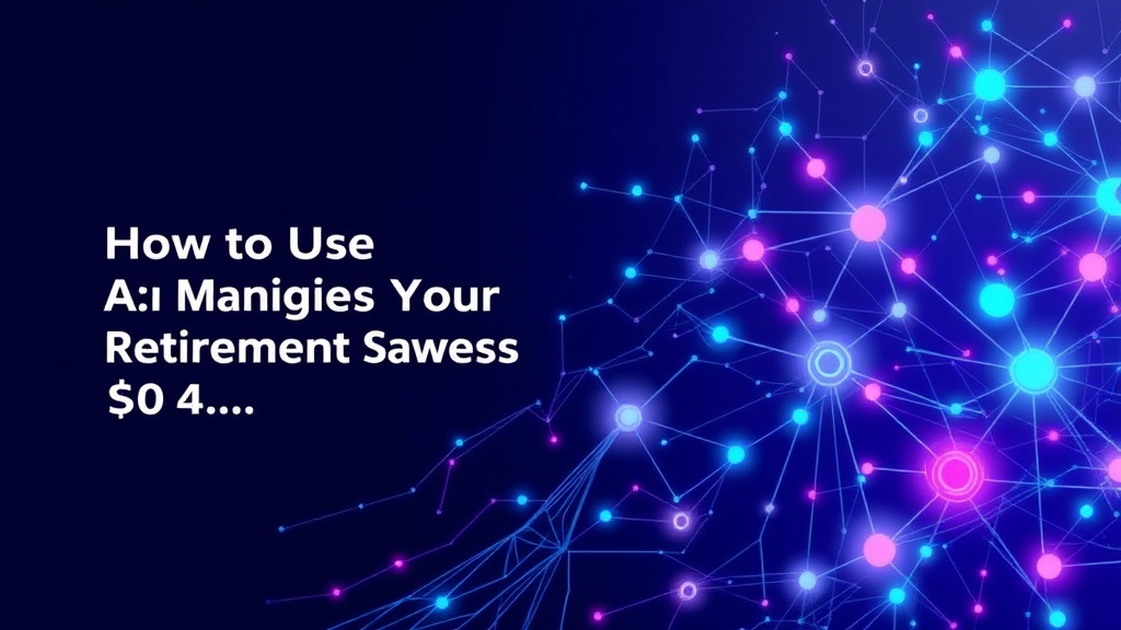 How to Use AI to Manage Your Retirement Savings