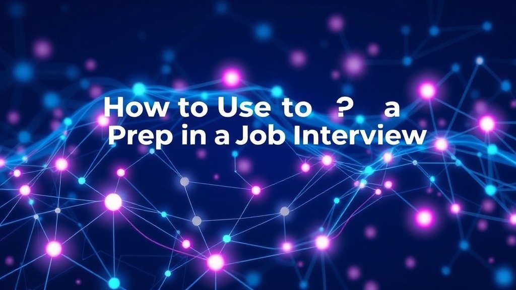 How to Use AI to Prep for a Job Interview