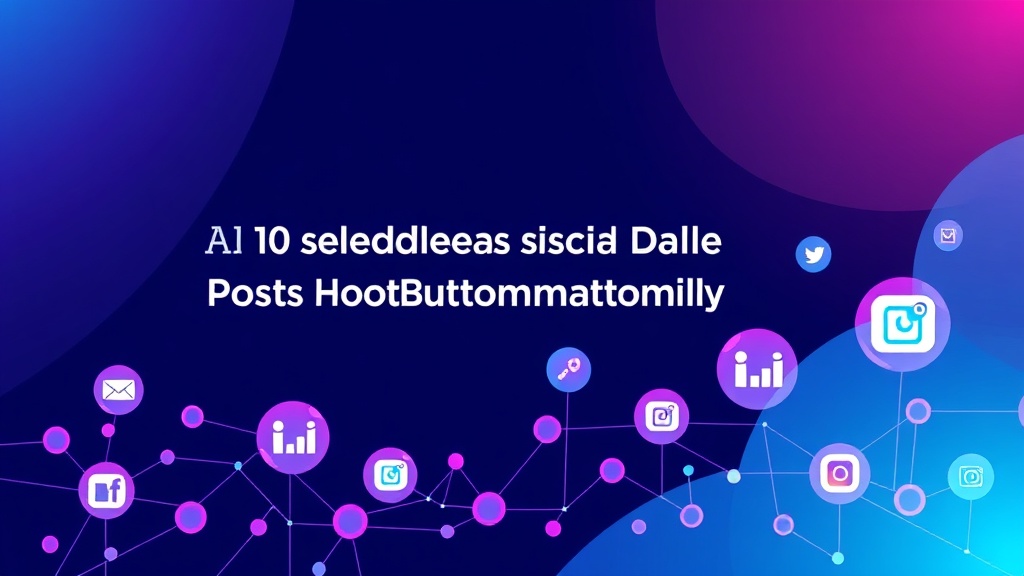 How to Use AI to Schedule Social Media Posts Automatically