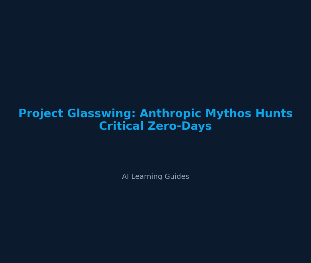 Project Glasswing: Anthropic Mythos Hunts Critical Zero-Days