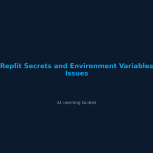Replit Secrets and Environment Variables Issues