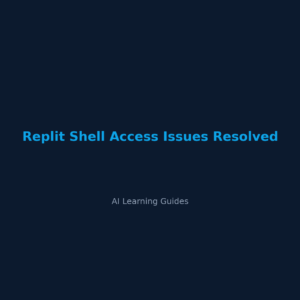 Replit Shell Access Issues Resolved